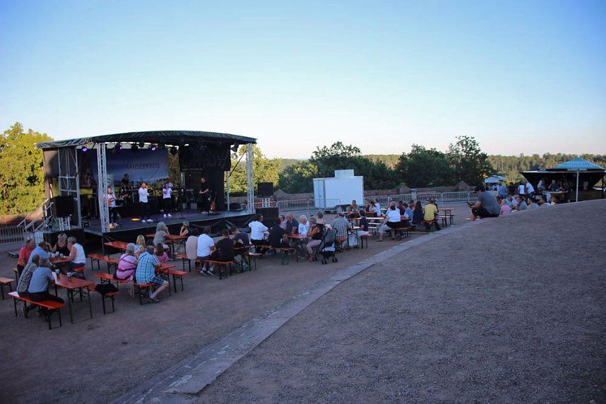Feierlicher Abschluss beim B&uuml;rgerfest