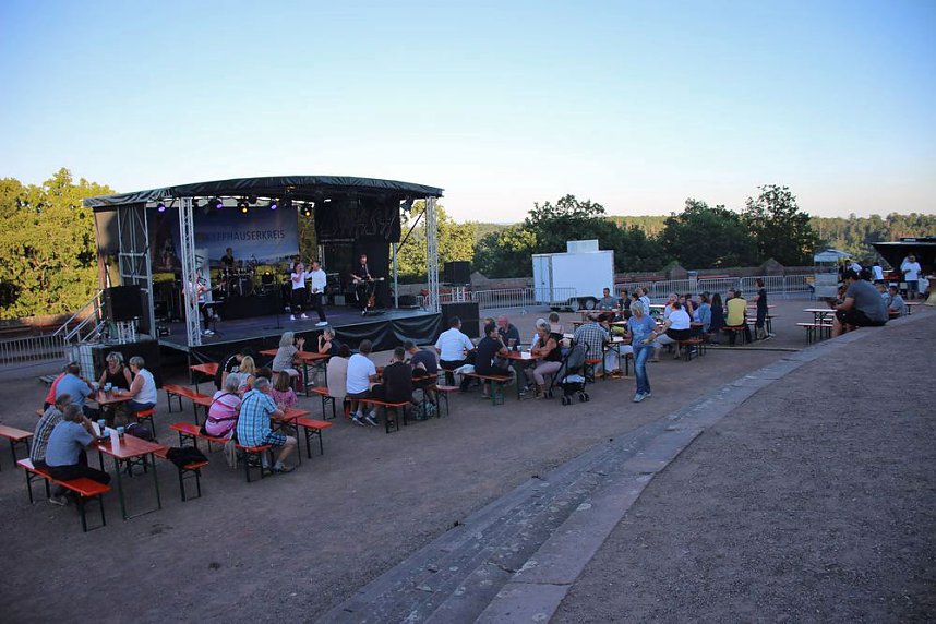 Feierlicher Abschluss beim B&uuml;rgerfest