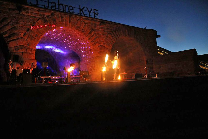 Feierlicher Abschluss beim B&uuml;rgerfest