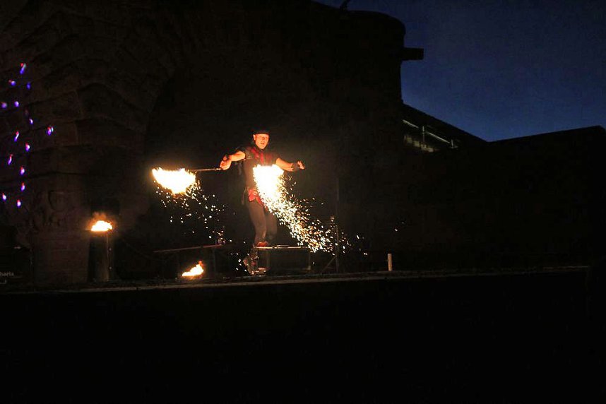 Feierlicher Abschluss beim B&uuml;rgerfest