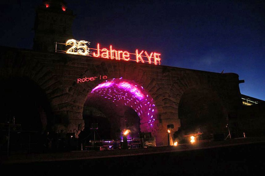 Feierlicher Abschluss beim B&uuml;rgerfest