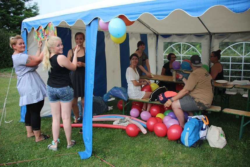 Traditionelles Schwimmbadfest der GS Franzberg