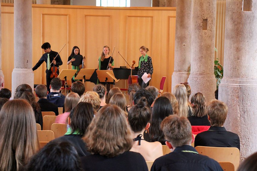 Unterst&uuml;tzung f&uuml;r die Kammermusik