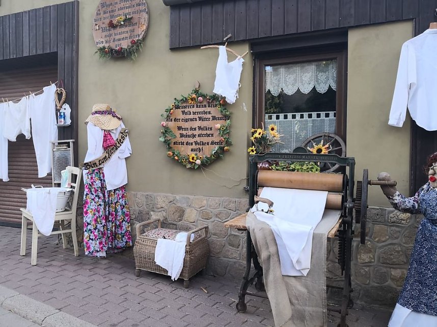 Gro&szlig;es Heimat-, Ernte und Dreschfest in Obertopfstedt