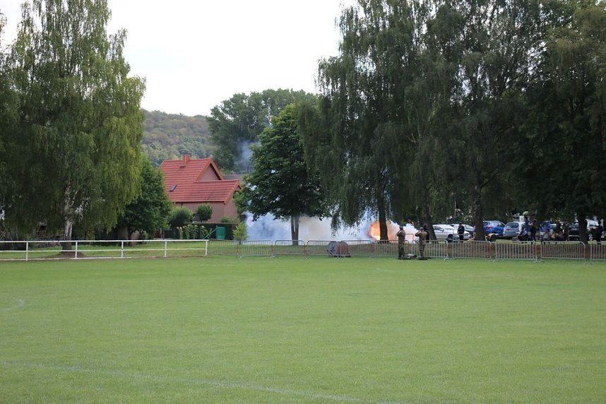 Feierliche Vereidigung in Berka