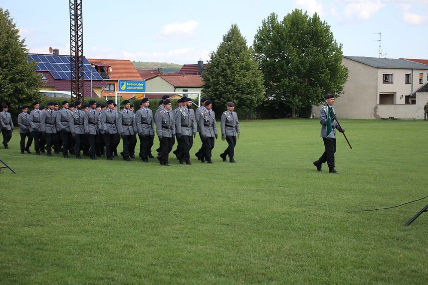 Feierliche Vereidigung in Berka