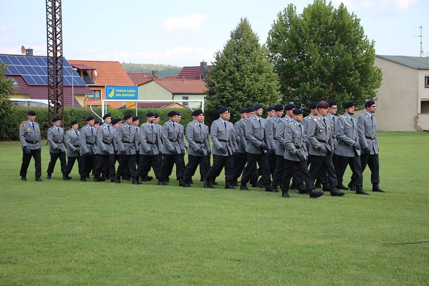 Feierliche Vereidigung in Berka