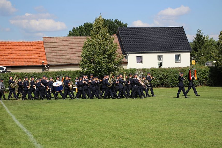 Feierliche Vereidigung in Berka
