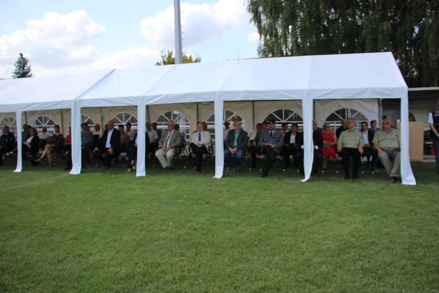 Feierliche Vereidigung in Berka