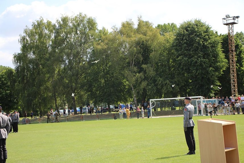 Feierliche Vereidigung in Berka