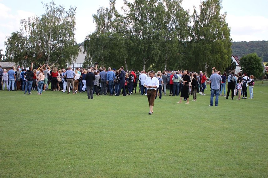 Feierliche Vereidigung in Berka