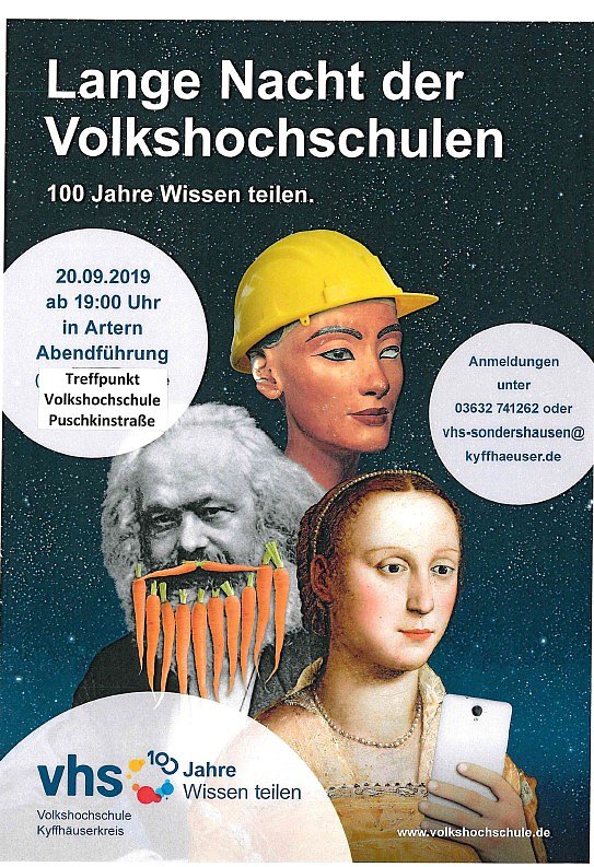 Bundesweite Lange Nacht der Volkshochschulen