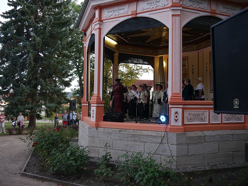 Kurkonzert und Kurmilieu erlebt