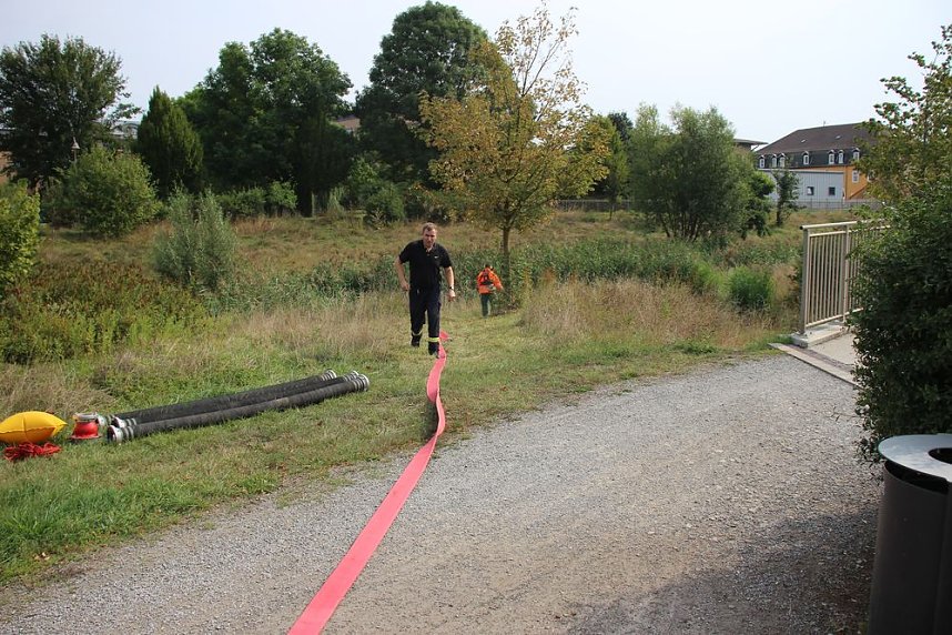 Schnelle und unkomplizierte Hilfe f&uuml;r den Parkteich