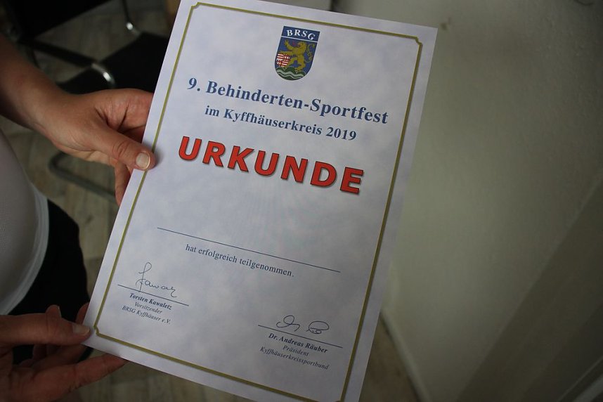 Bereits 9. Behindertensportfest