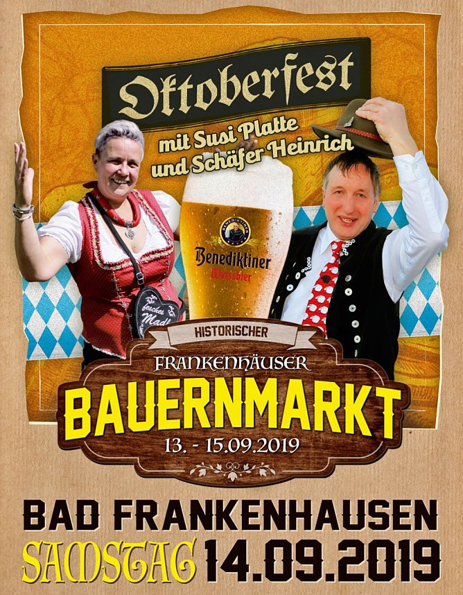 Schwimmbad und Bauernmarkt