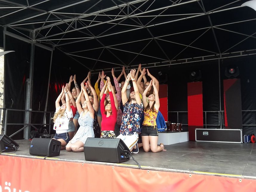 Tolle Stimmung beim Weinfest