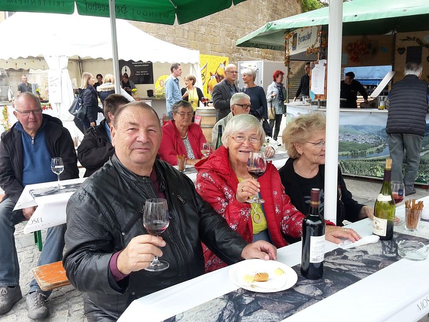 Tolle Stimmung beim Weinfest