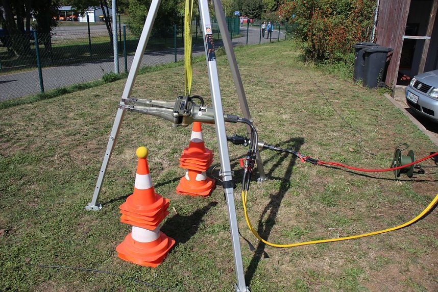 Feuerwehrleute feierten