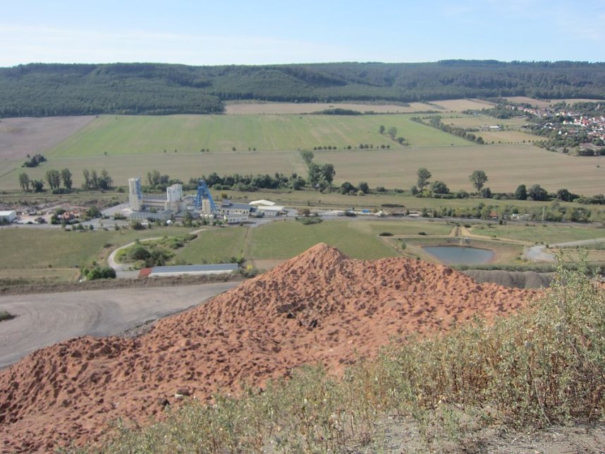 Ansturm auf die Kalir&uuml;ckstandshalde