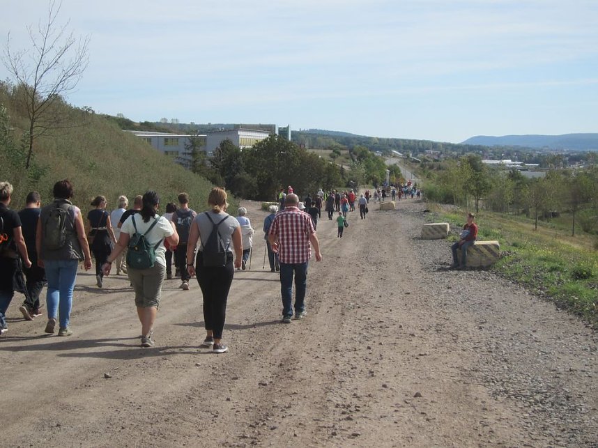 Ansturm auf die Kalir&uuml;ckstandshalde