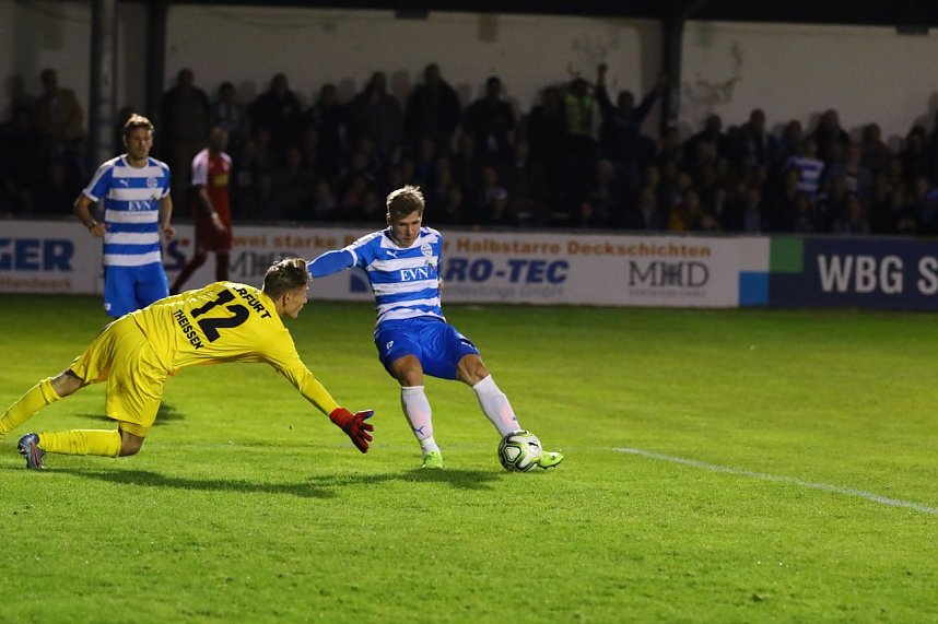 1:0 Wacker besiegt RWE