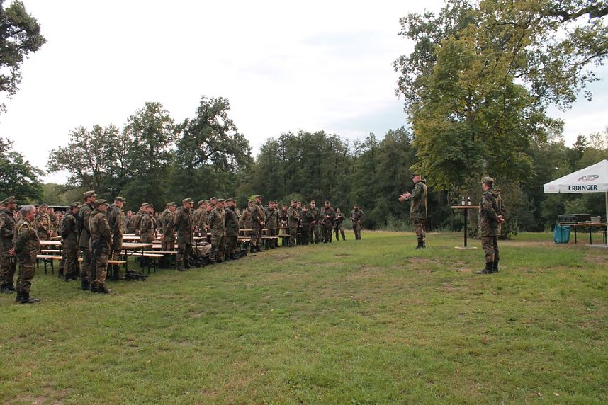 Versorgungsbataillon 131 auf dem Truppen&uuml;bungsplatz