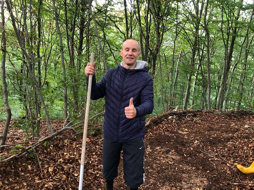 Neue Mountainbike-Strecke entsteht im Possenwald