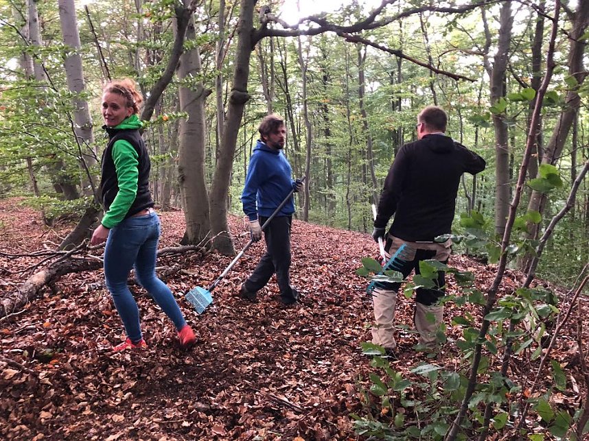 Neue Mountainbike-Strecke entsteht im Possenwald
