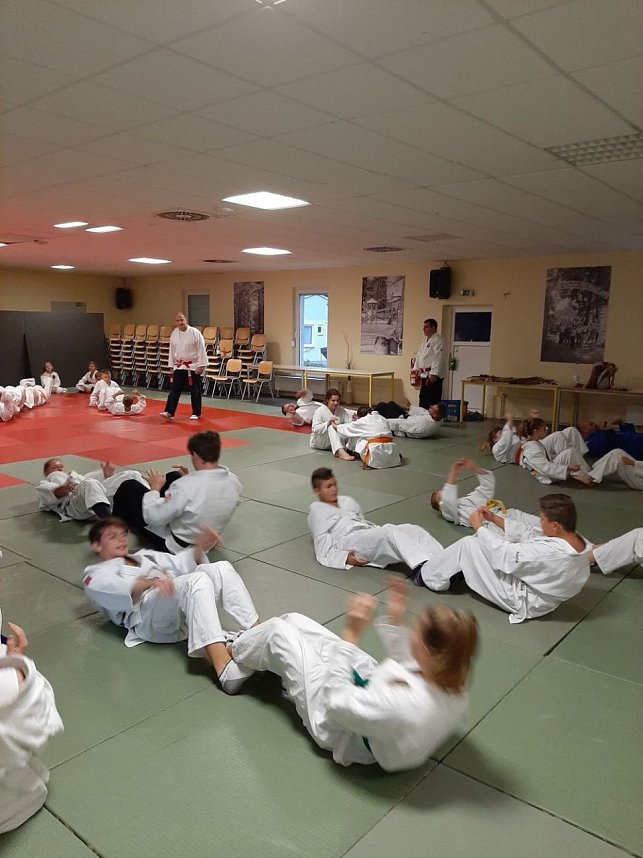 Im Ferienpark Feuerkuppe trainiert