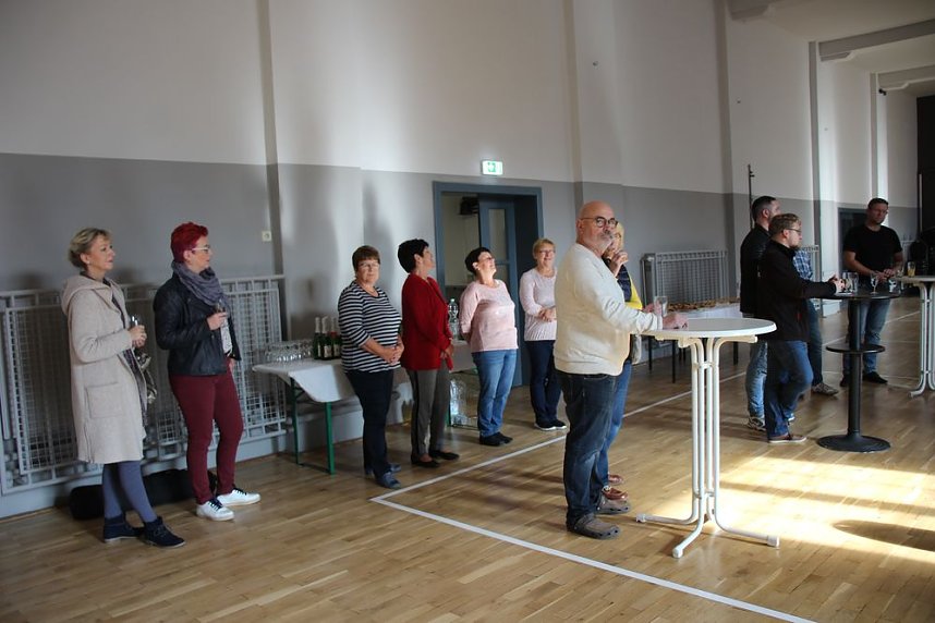 Halle rechtzeitig zur Kirmes eingeweiht