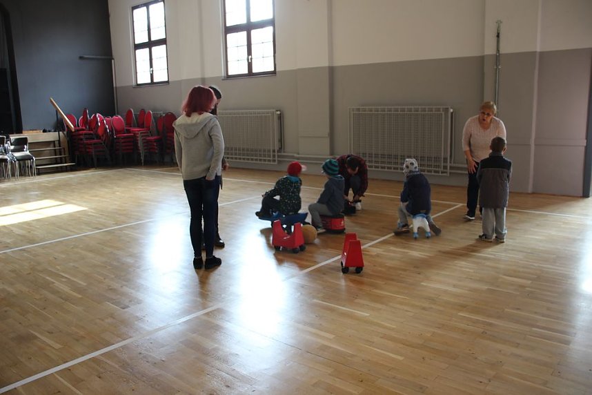Halle rechtzeitig zur Kirmes eingeweiht