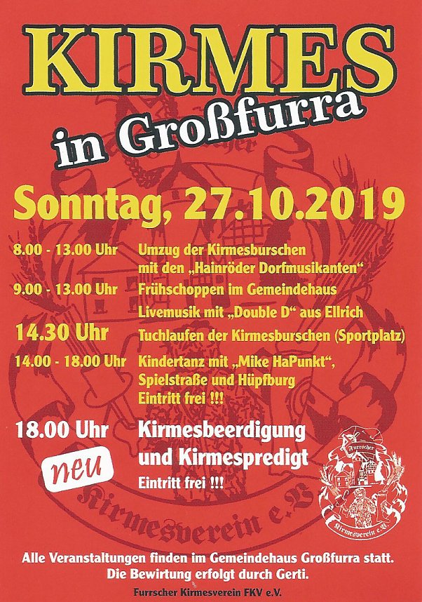 Kirmes in Gro&szlig;furra