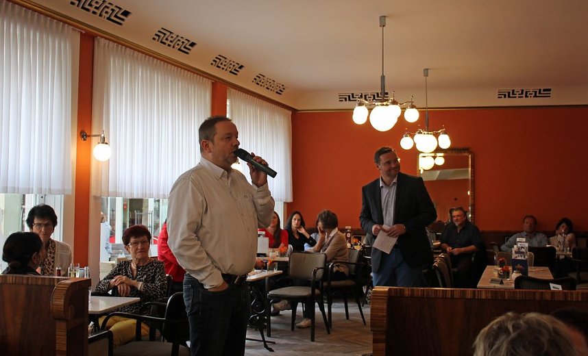 Buchlesung mit Mathias Kopetzki