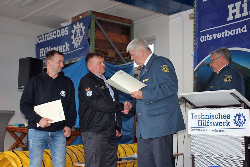 25 Jahre Ortsverband des THW Sondershausen