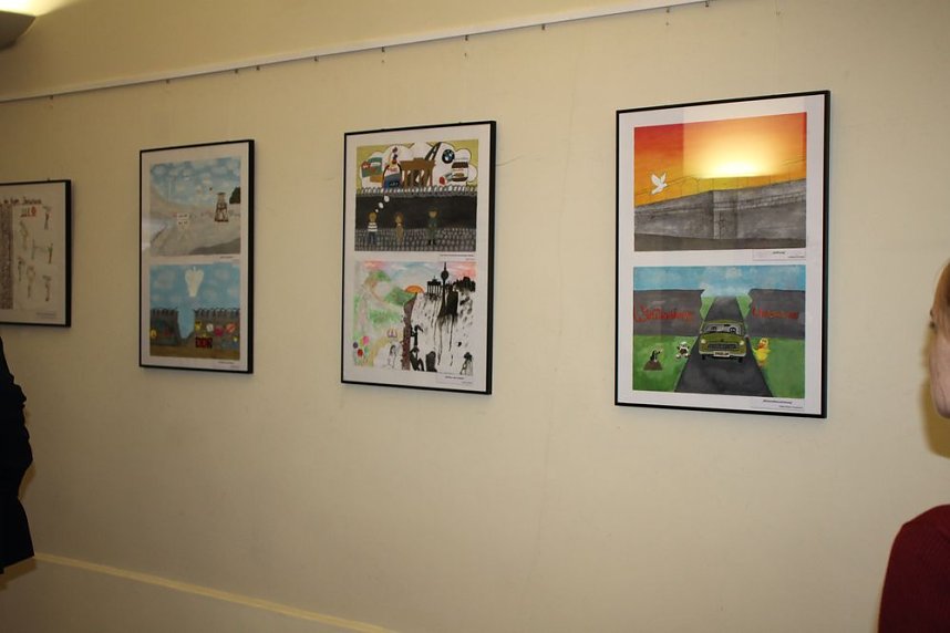 Ausstellung zu 30. J&auml;hrung des Mauerfalls