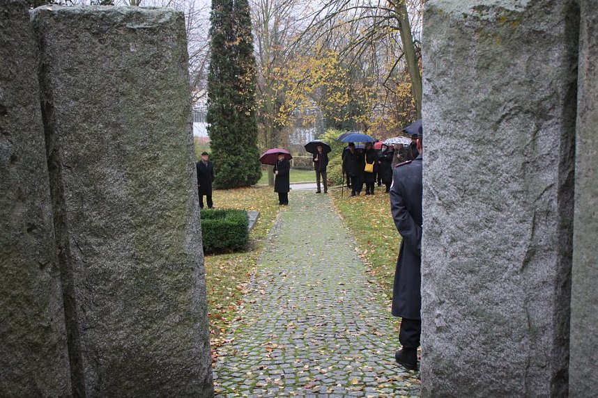 Am Volkstrauertag in Sondershausen gedacht