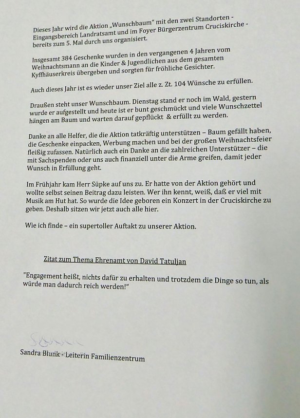 Unverwechselbar !  "Weihnachten auf der Spur..."