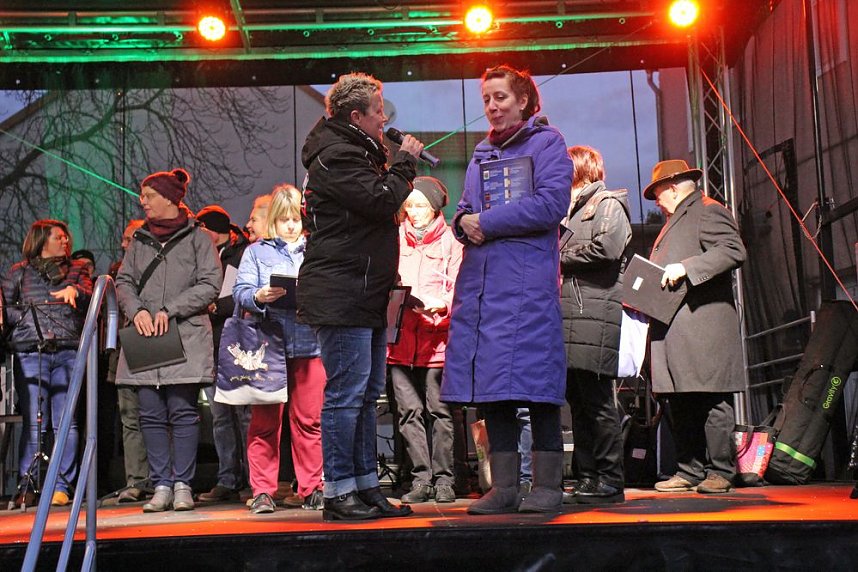 Weihnachtsmarkt in Bad Frankenhausen er&ouml;ffnet