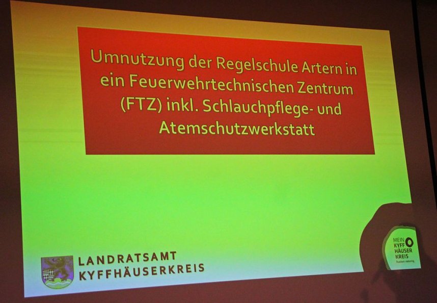 Feuerwehrtechnisches Zentrum wird gebaut