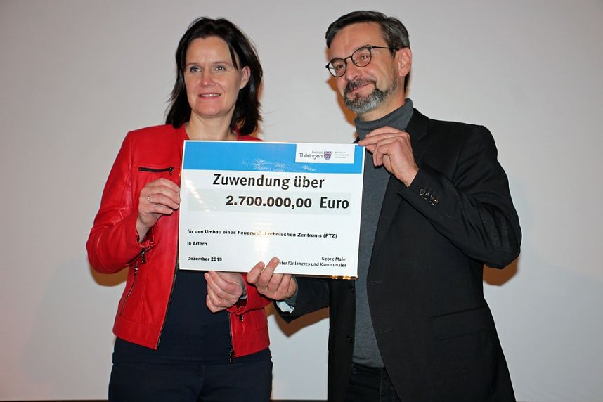 Feuerwehrtechnisches Zentrum wird gebaut