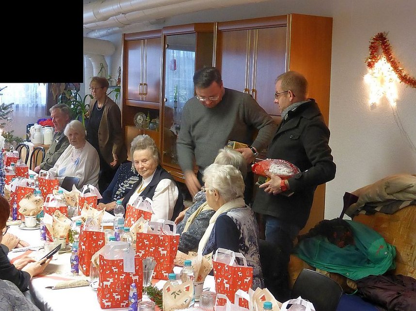 Weihnachtsfeier im Verband der Behinderten