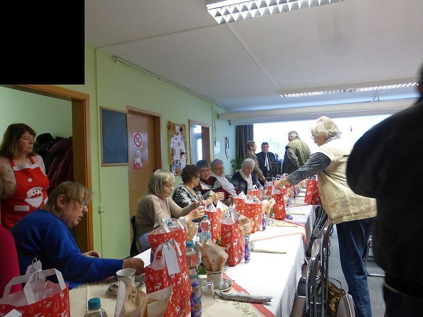Weihnachtsfeier im Verband der Behinderten
