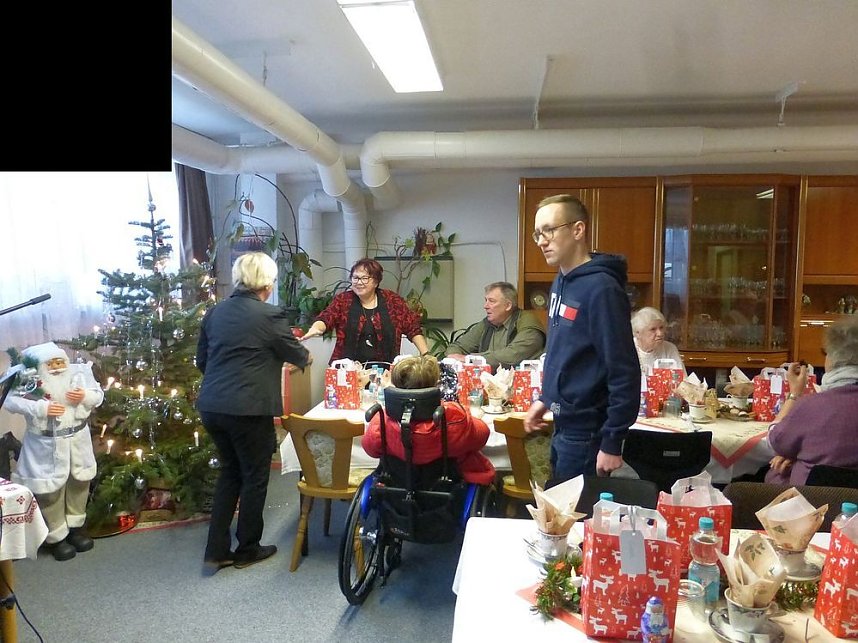 Weihnachtsfeier im Verband der Behinderten