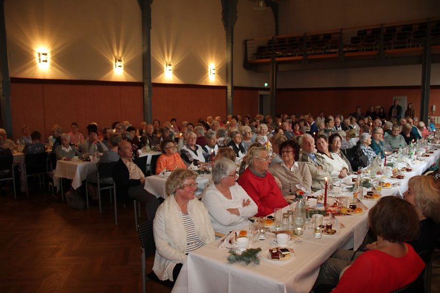 Ansturm auf die Seniorenweihnachtsfeier