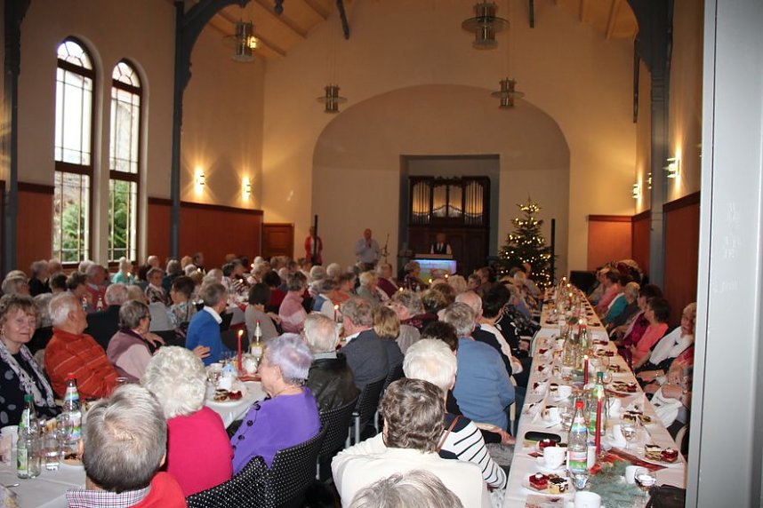 Ansturm auf die Seniorenweihnachtsfeier