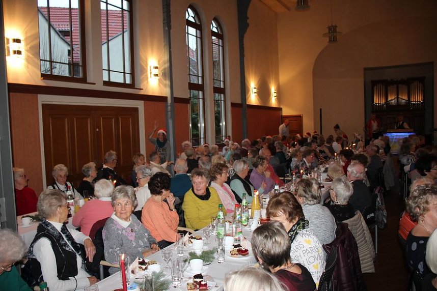 Ansturm auf die Seniorenweihnachtsfeier