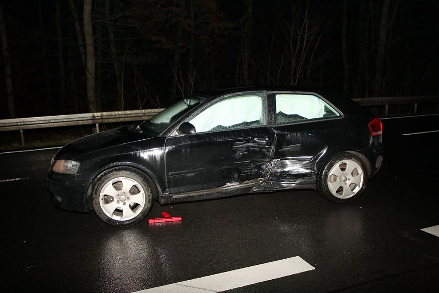 Verkehrsunfall im Gra&szlig;