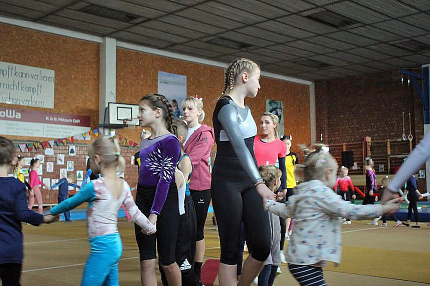 Andrang bei Weihnachtsturnen