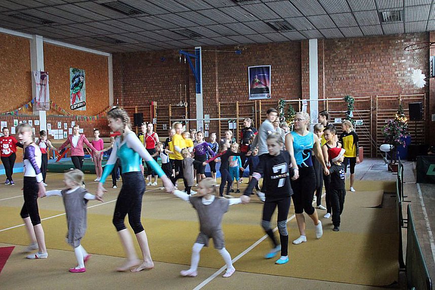 Andrang bei Weihnachtsturnen